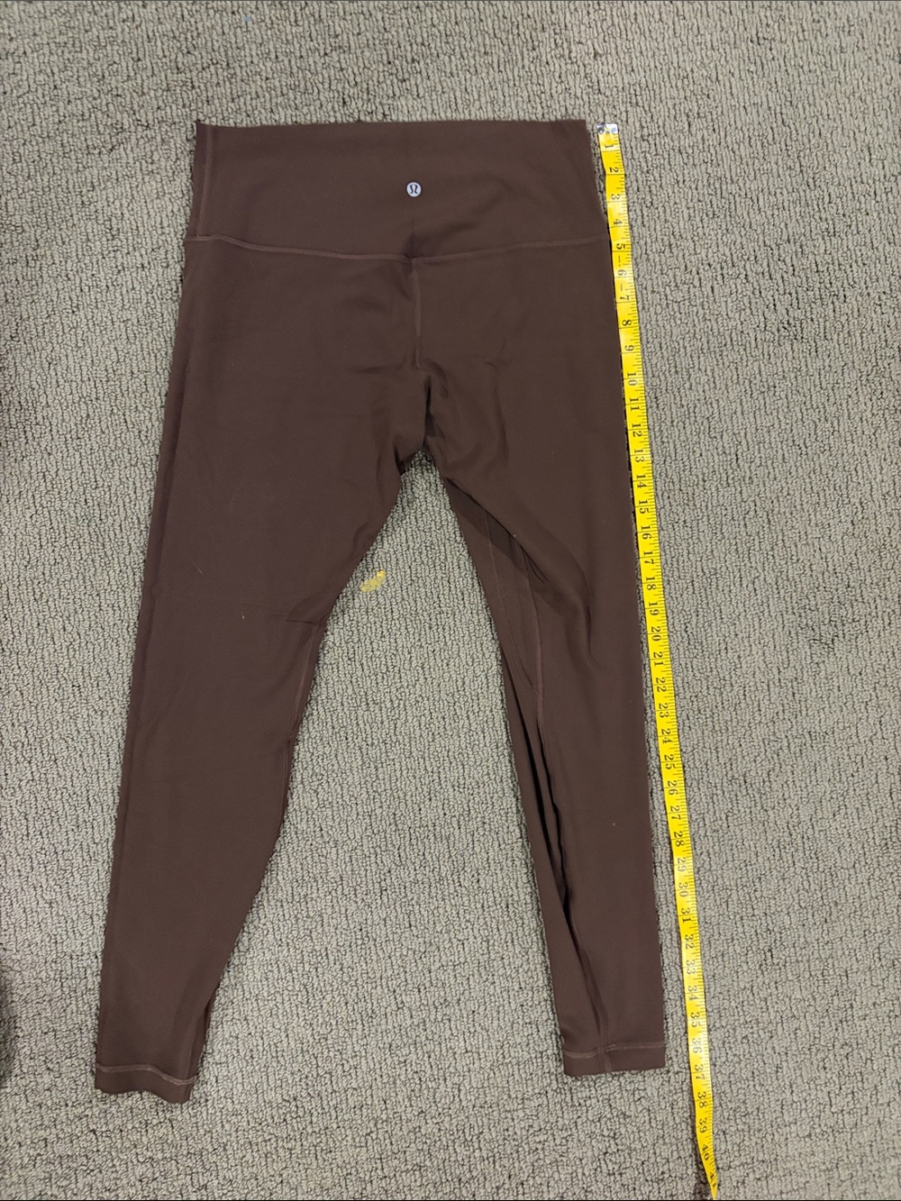 Women’s lululemon align High-Waist Brown Leggings Size 12